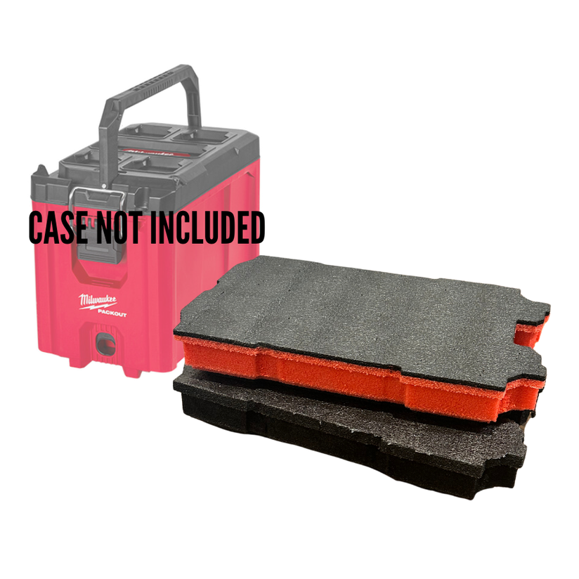 Milwaukee PACKOUT Compact Tool Box 48-22-8422 - Kaizen Inserts Milwaukee PACKOUT Compact Tool Box 48-22-8422 - Kaizen Inserts