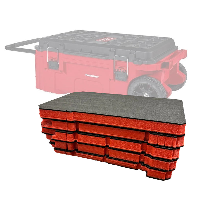 Milwaukee PACKOUT Rolling Tool Chest 48-22-8428 - Kaizen Inserts