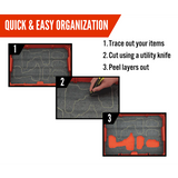 Milwaukee PACKOUT Rolling Tool Chest 48-22-8428 - Kaizen Inserts
