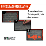 Milwaukee PACKOUT compact low profile 48-22-8436 - Kaizen Inserts