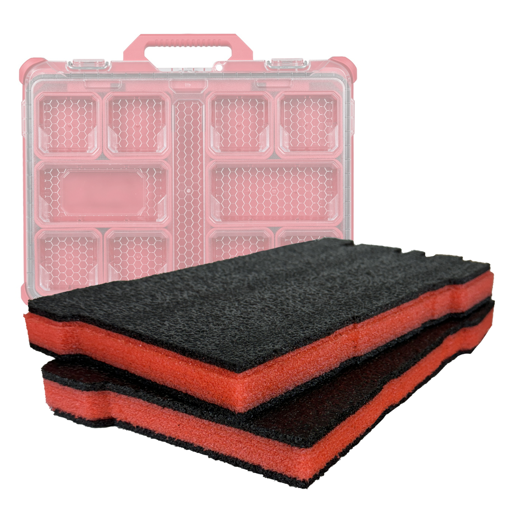Milwaukee PACKOUT - low profile organizer 48-22-8431 - Kaizen Inserts