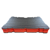 Milwaukee Packout Deep Organizer 48-22-8432 - Full Depth Solid Kaizen Insert Divider Removed