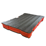 Milwaukee Packout Deep Organizer 48-22-8432 - Full Depth Solid Kaizen Insert Divider Removed