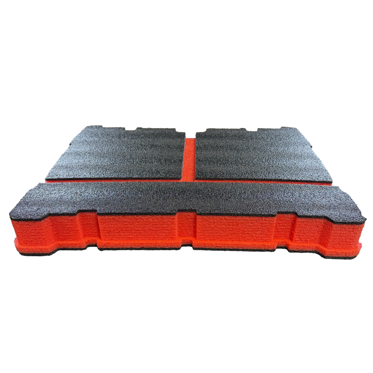 Milwaukee Packout Deep Organizer 48-22-8432 - Full Depth Solid Kaizen Insert Divider Removed