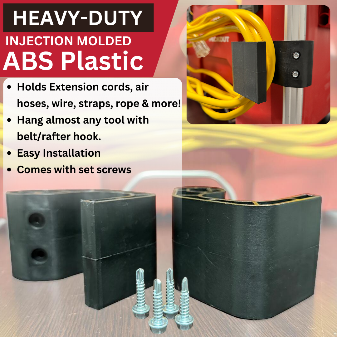 Milwaukee Packout Extension Cord Hooks w/ Tool Hanger