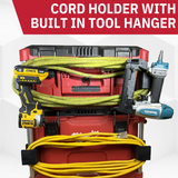 Milwaukee Packout Extension Cord Hooks w/ Tool Hanger