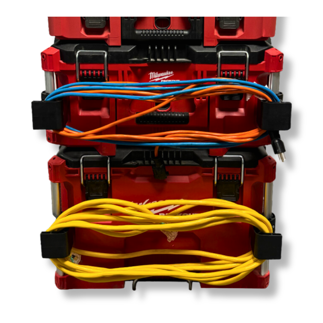 Milwaukee Packout Extension Cord Hooks w/ Tool Hanger