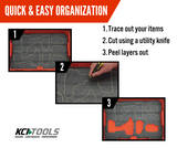 Milwaukee PACKOUT™ Rolling Tool Chest 48-22-8428 - Kaizen Foam Inserts