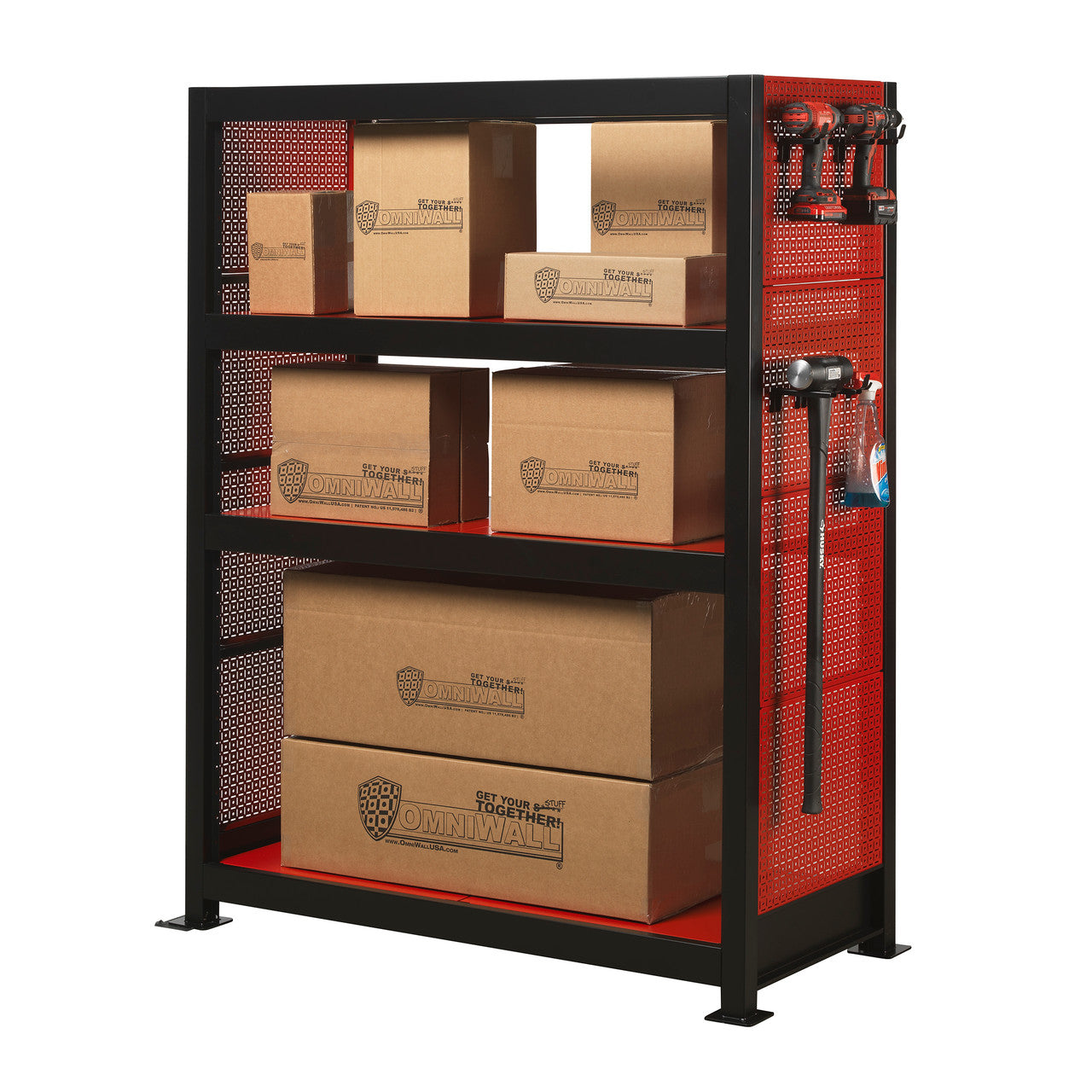 OmniRack Heavy Duty Shelves for Storage Rack 4'x2'x6'