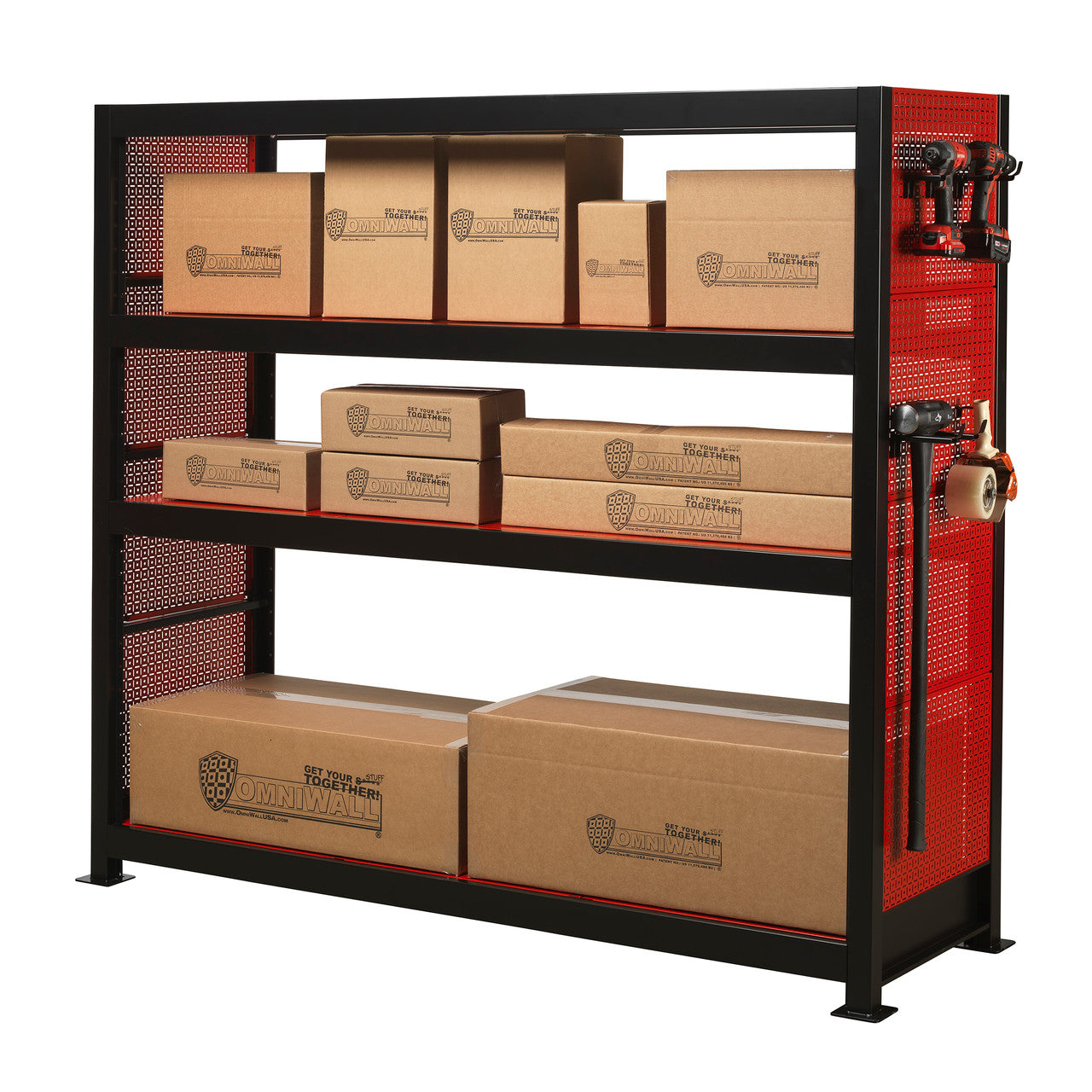 OmniRack Heavy Duty Storage Rack 6'x2'x6'