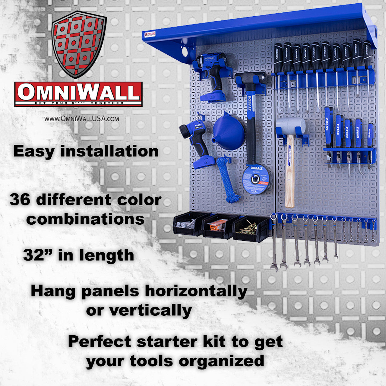 OmniWall 2 Panel Kit