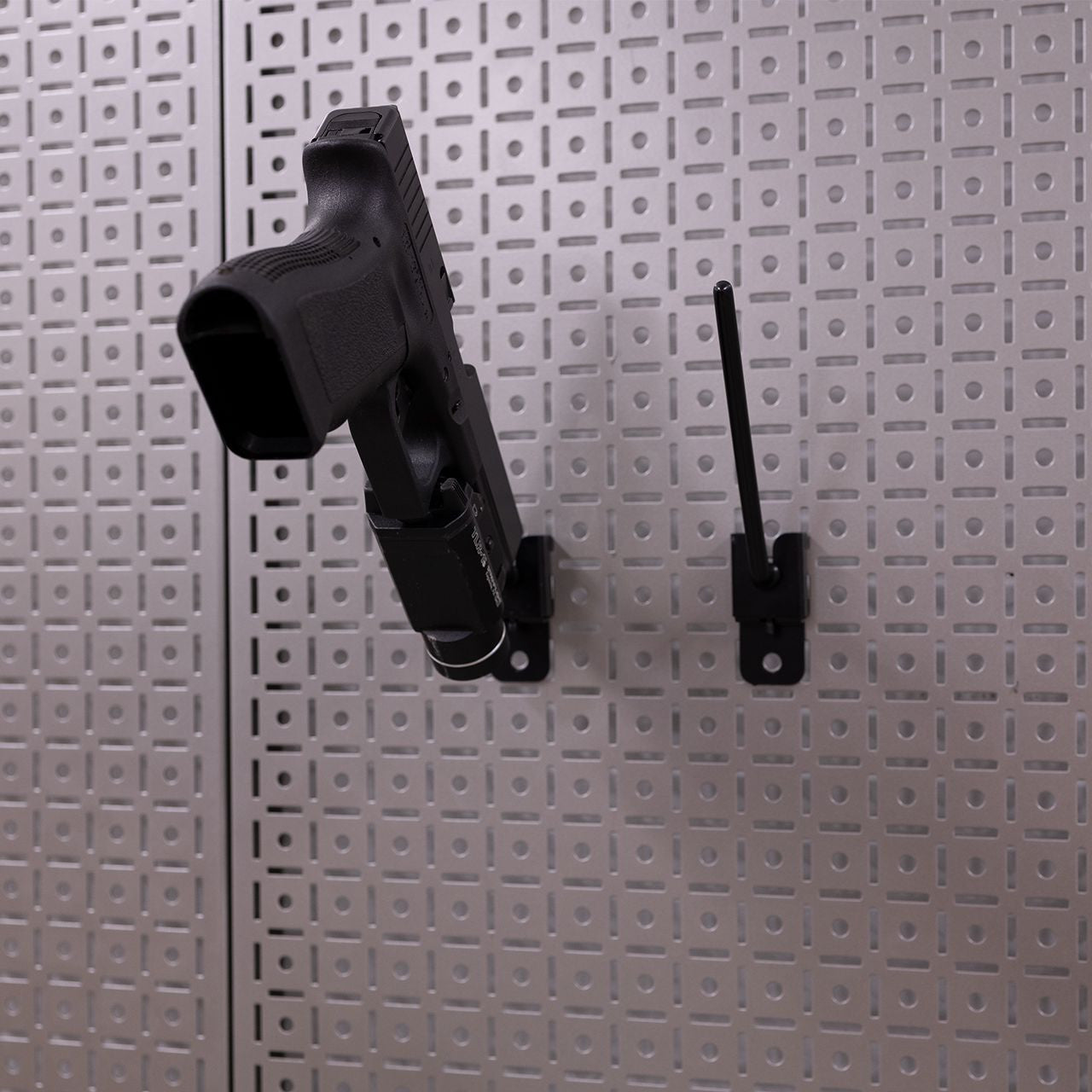 OmniWall 3" Firearm 45 Degree Straight Wire Hook 2-Pack