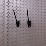 OmniWall 3" Firearm 45 Degree Straight Wire Hook 2-Pack