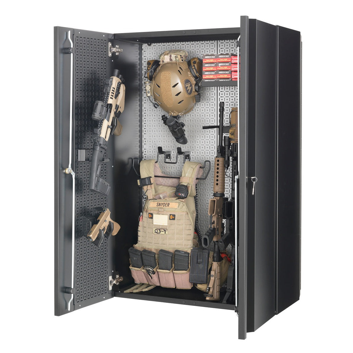 OmniWall 32"x48" Locking Cabinet