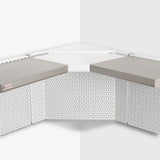 OmniWall Corner Panel Top Shelf