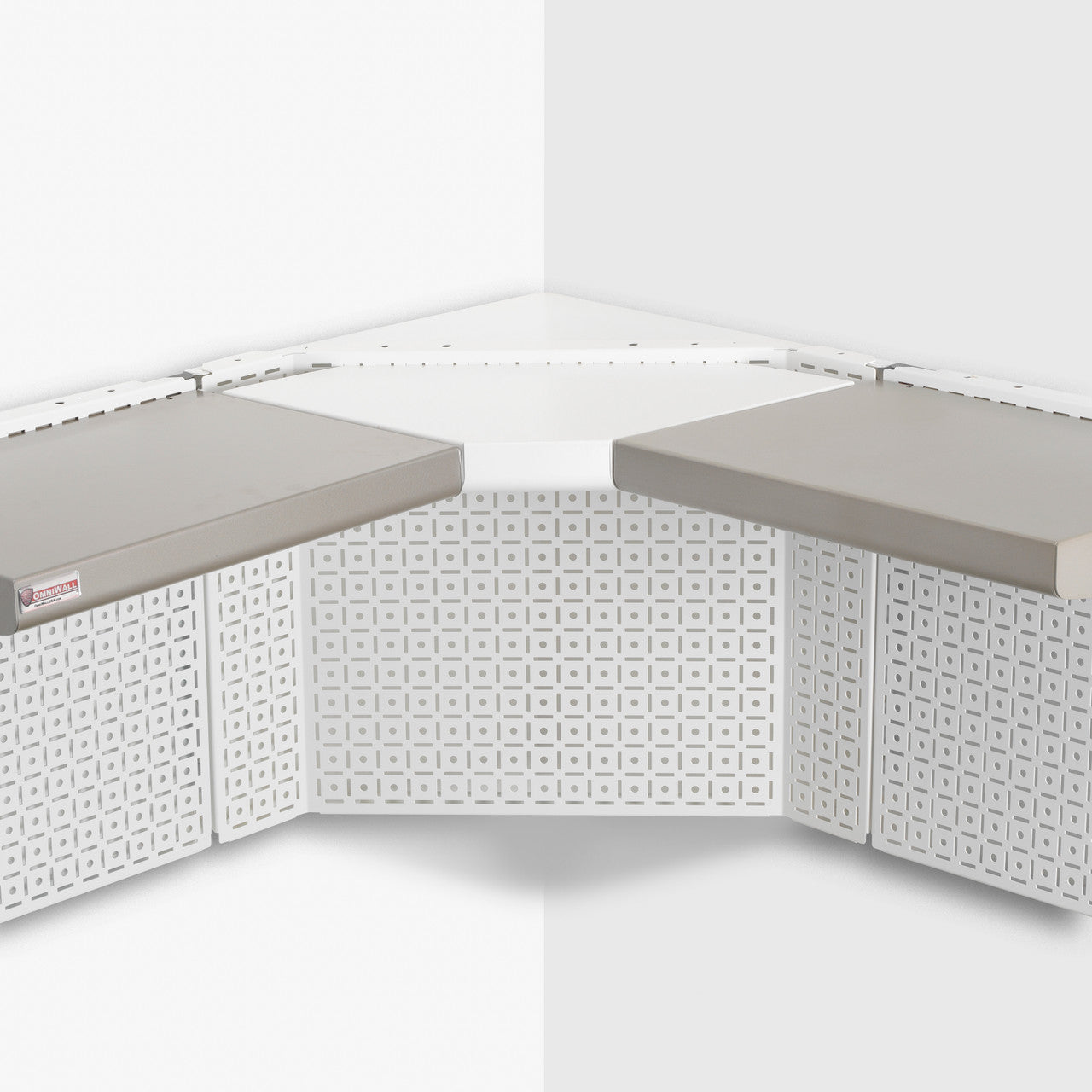 OmniWall Corner Panel Top Shelf