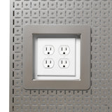 OmniWall Double Outlet Bezel