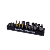 OmniWall Magnetic Hex Bit Organizer