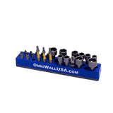 OmniWall Magnetic Hex Bit Organizer