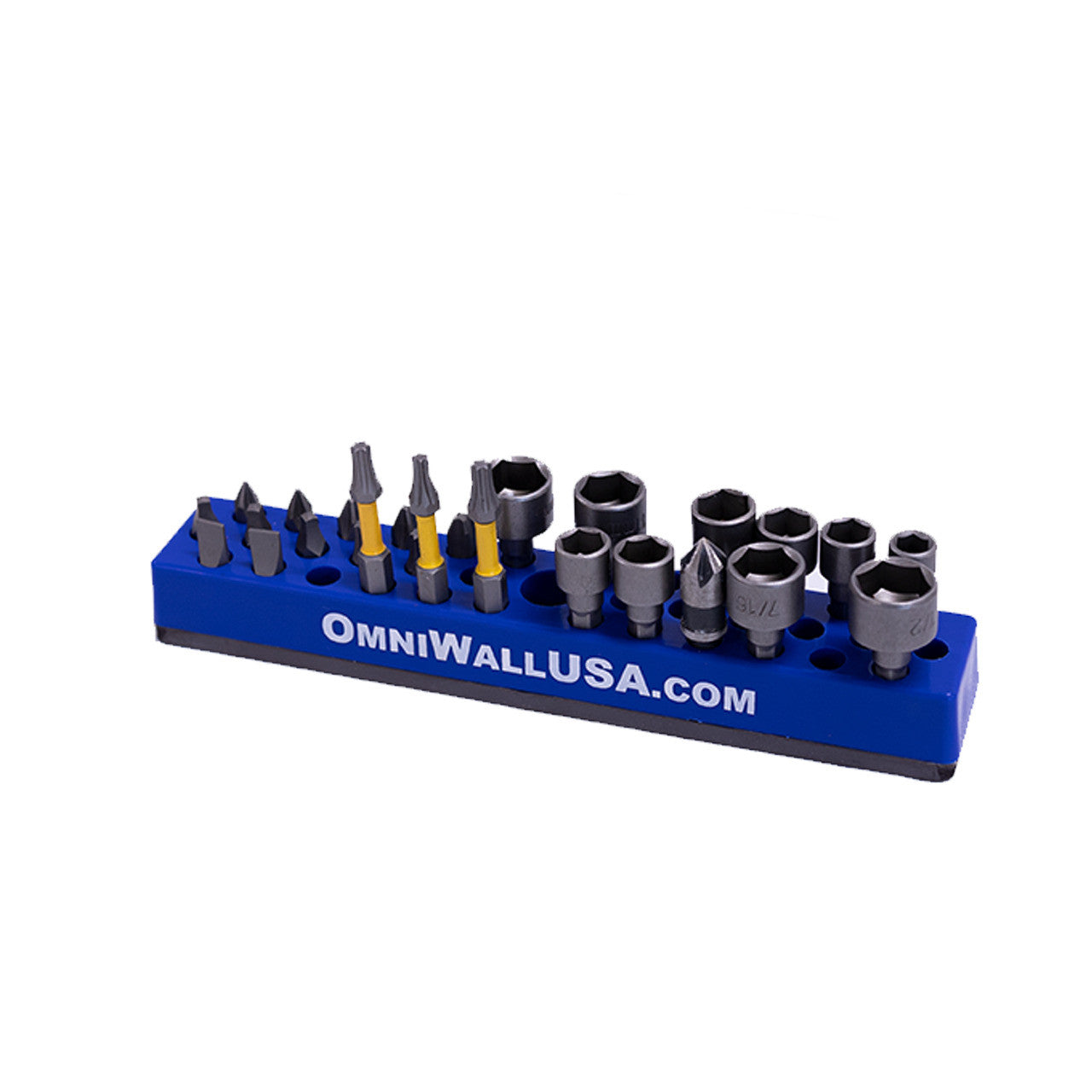 OmniWall Magnetic Hex Bit Organizer