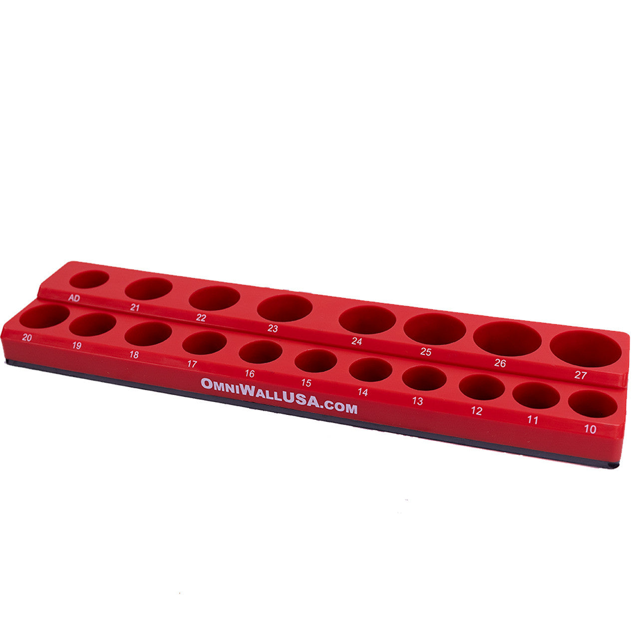 OmniWall Magnetic Metric 1/2" Drive Socket Organizer