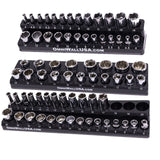 OmniWall Magnetic Metric Socket Holder Organizer Set