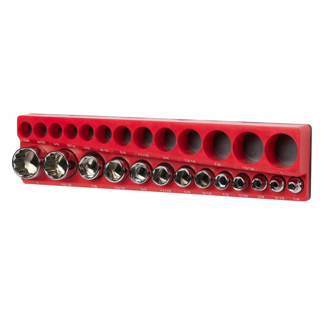 OmniWall Magnetic SAE 3/8" Drive Socket Organizer