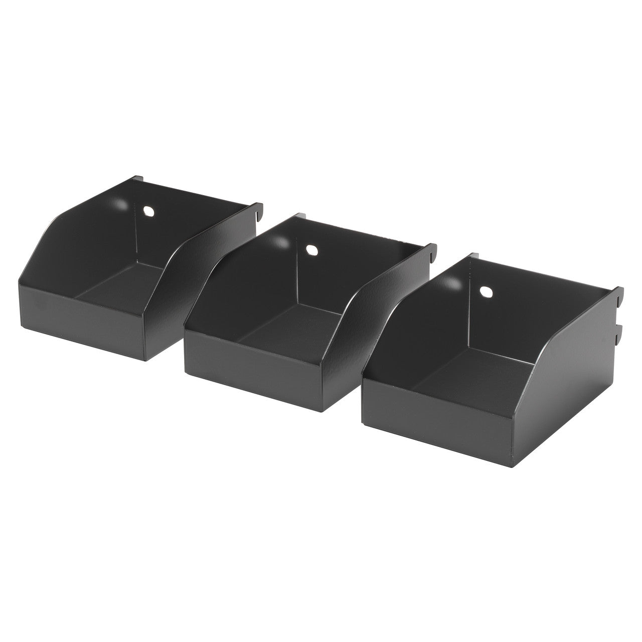 OmniWall Metal Hardware Storage Bins 3-Pack