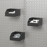 OmniWall Metal Hardware Storage Bins 3-Pack
