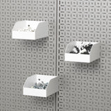 OmniWall Metal Hardware Storage Bins 3-Pack