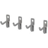 OmniWall Short Wire Hooks 4 Pack