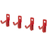 OmniWall Short Wire Hooks 4 Pack