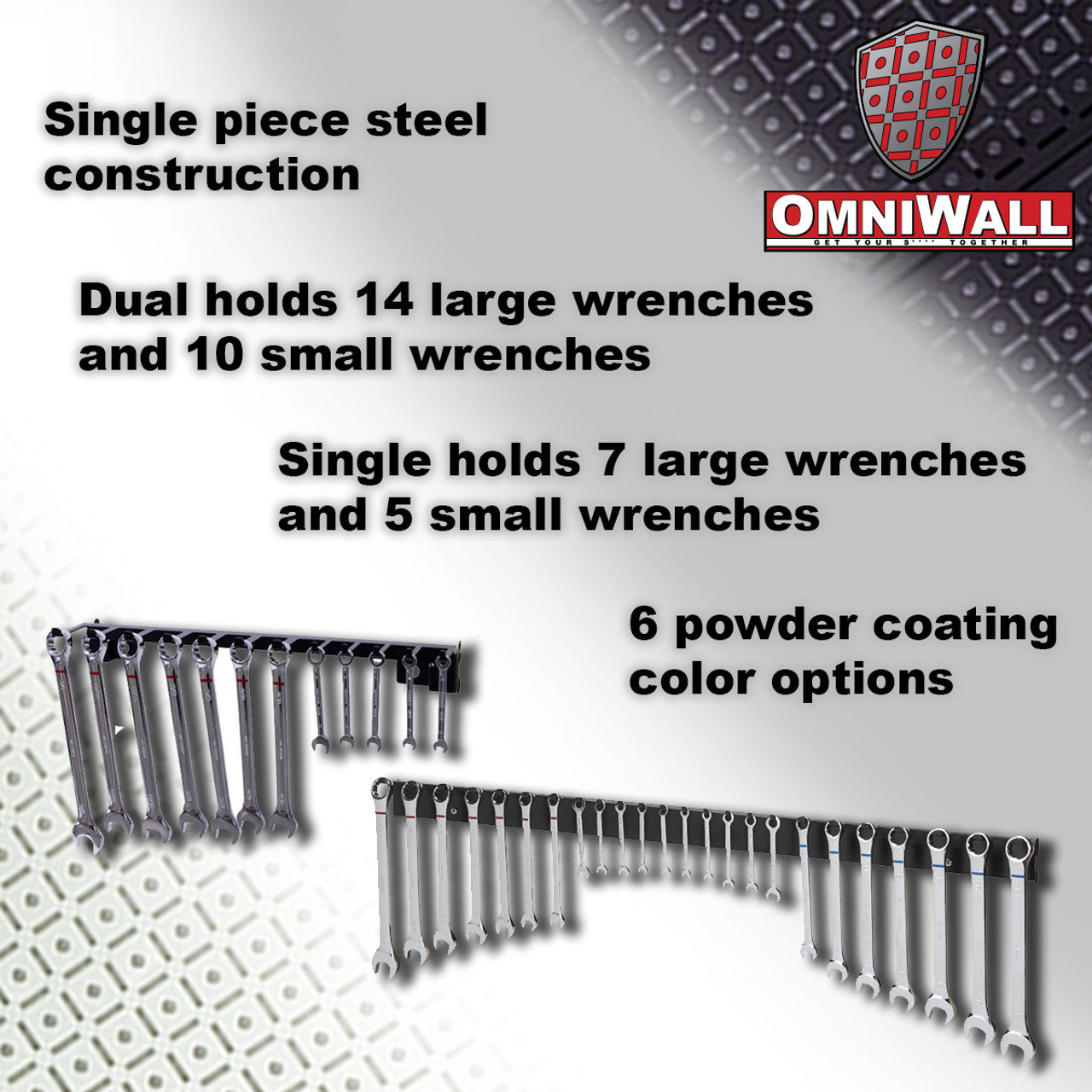 OmniWall Single Set Wrench Holder