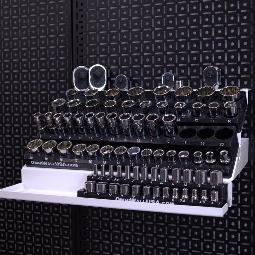 OmniWall Socket Ratchet & Extension Shelf Kit