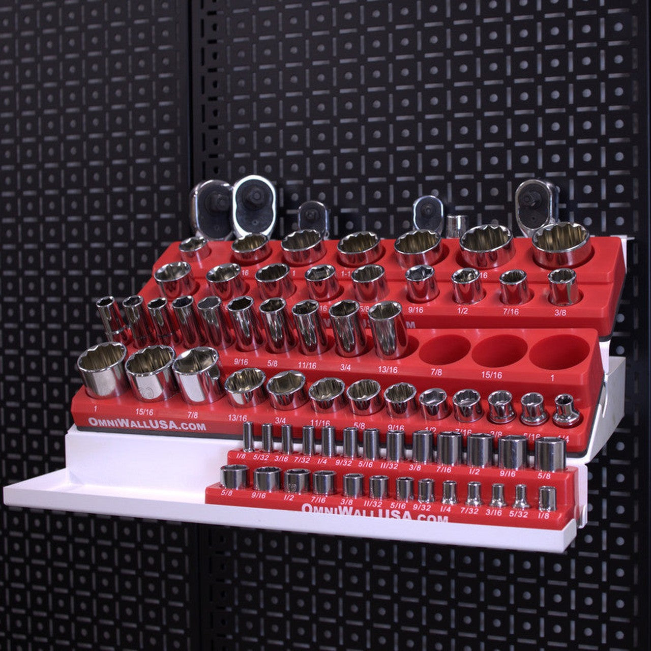 OmniWall Socket Ratchet & Extension Shelf Kit