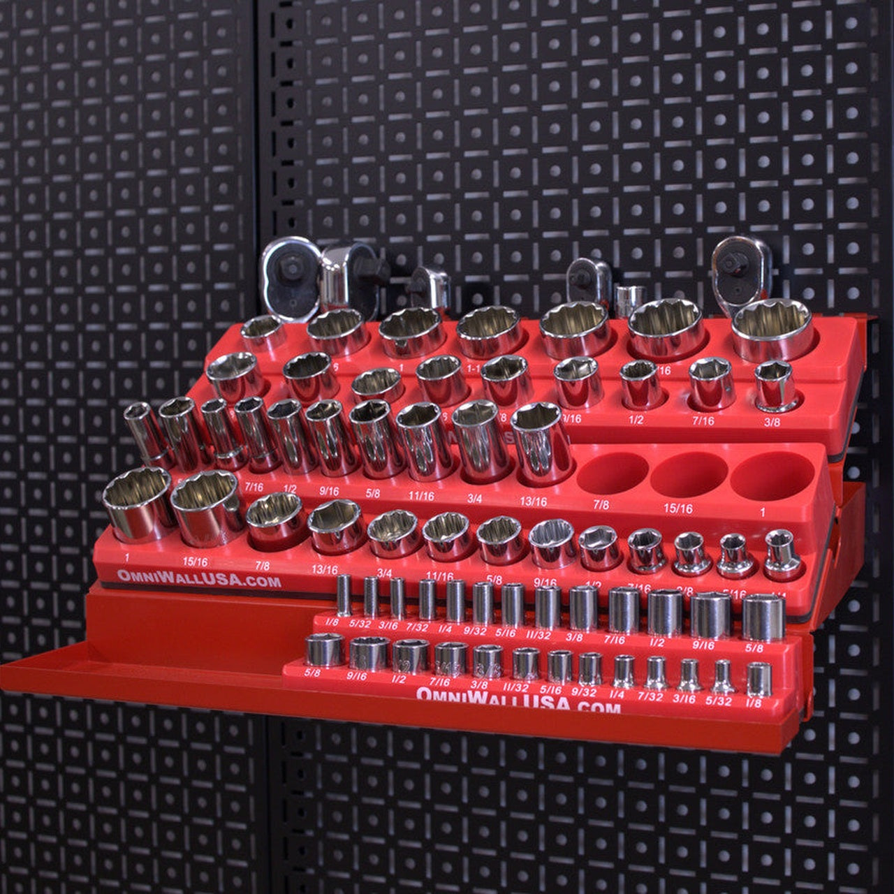OmniWall Socket Ratchet & Extension Shelf Kit