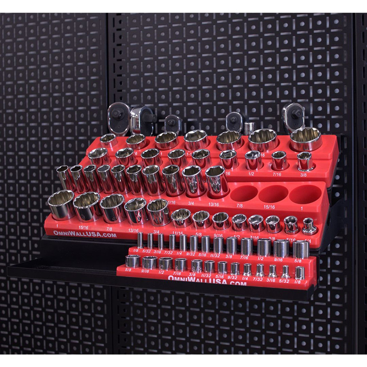 OmniWall Socket Ratchet & Extension Shelf Kit