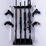 OmniWall "The Defender" Corner Wall Panel Rifle Rack