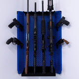 OmniWall "The Defender" Corner Wall Panel Rifle Rack