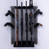 OmniWall "The Defender" Corner Wall Panel Rifle Rack
