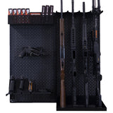 OmniWall "The Serviceman" 2 Panel Fire Arm Storage Rack