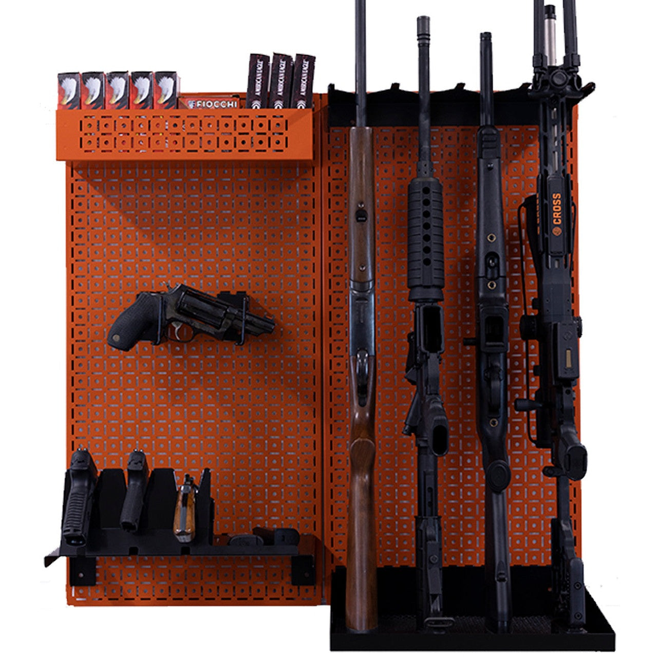 OmniWall "The Serviceman" 2 Panel Fire Arm Storage Rack