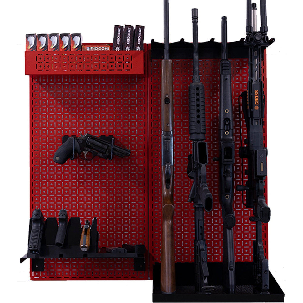 OmniWall "The Serviceman" 2 Panel Fire Arm Storage Rack
