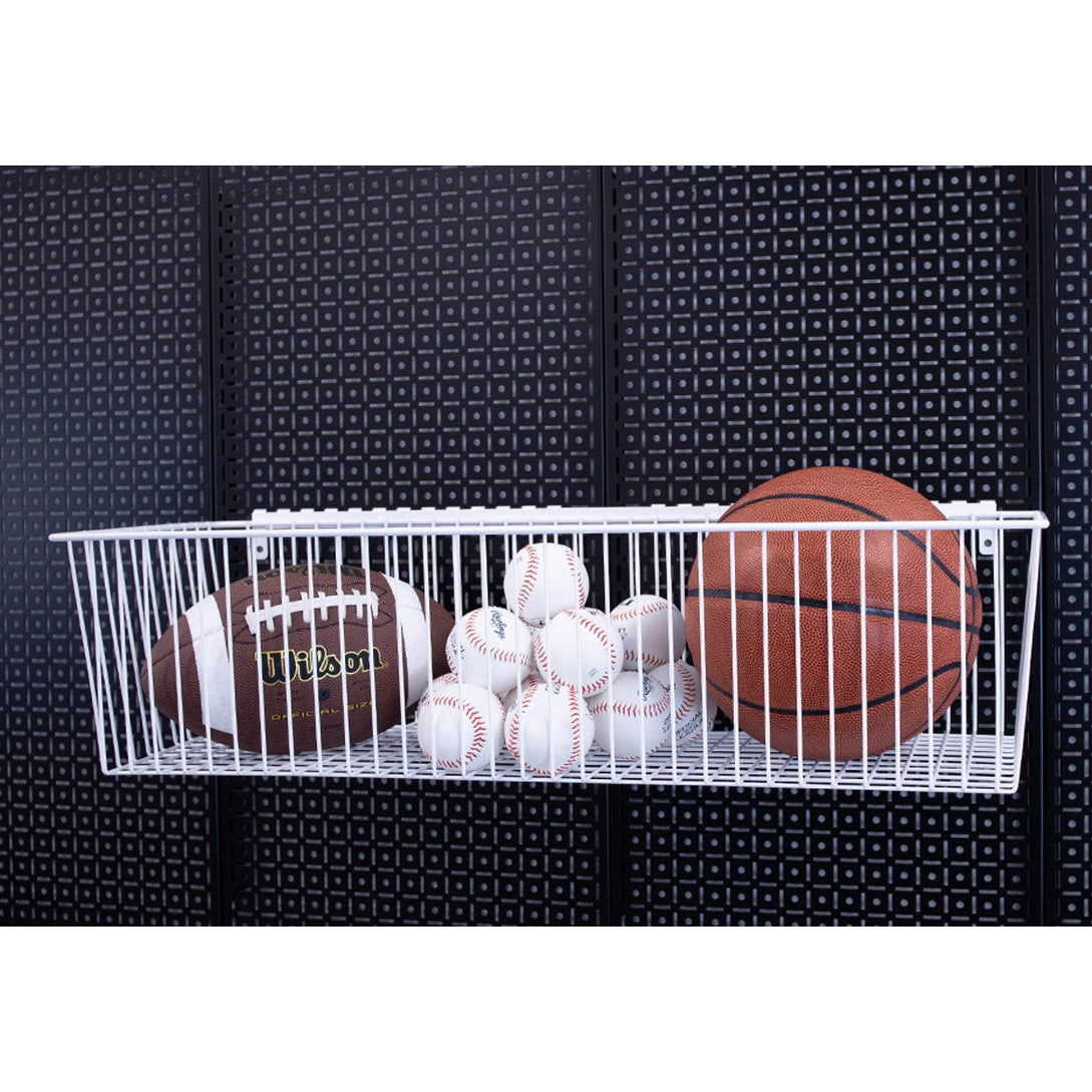 OmniWall XL Wire Basket 32" x 8" x 12"
