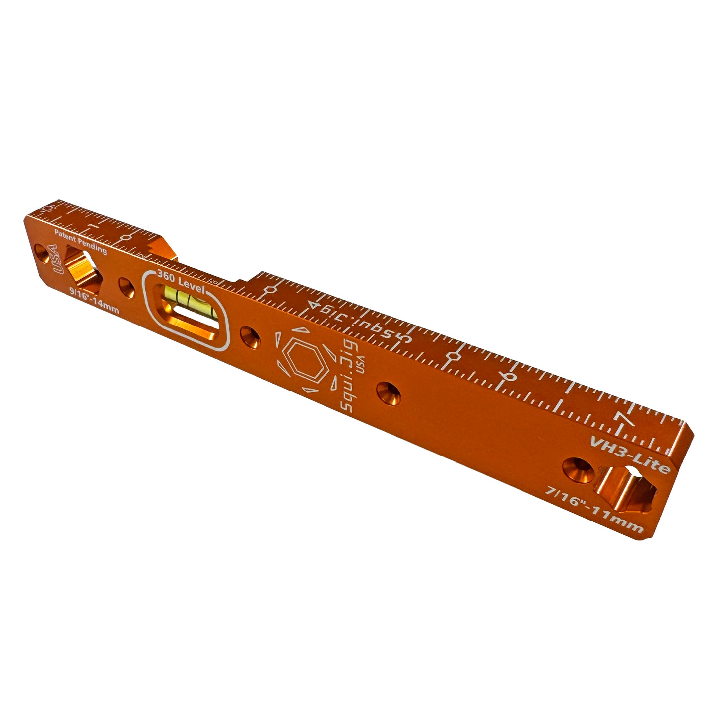 Orange - Squi.Jig FPRS75 Standard Heel w/ Screws and Vial