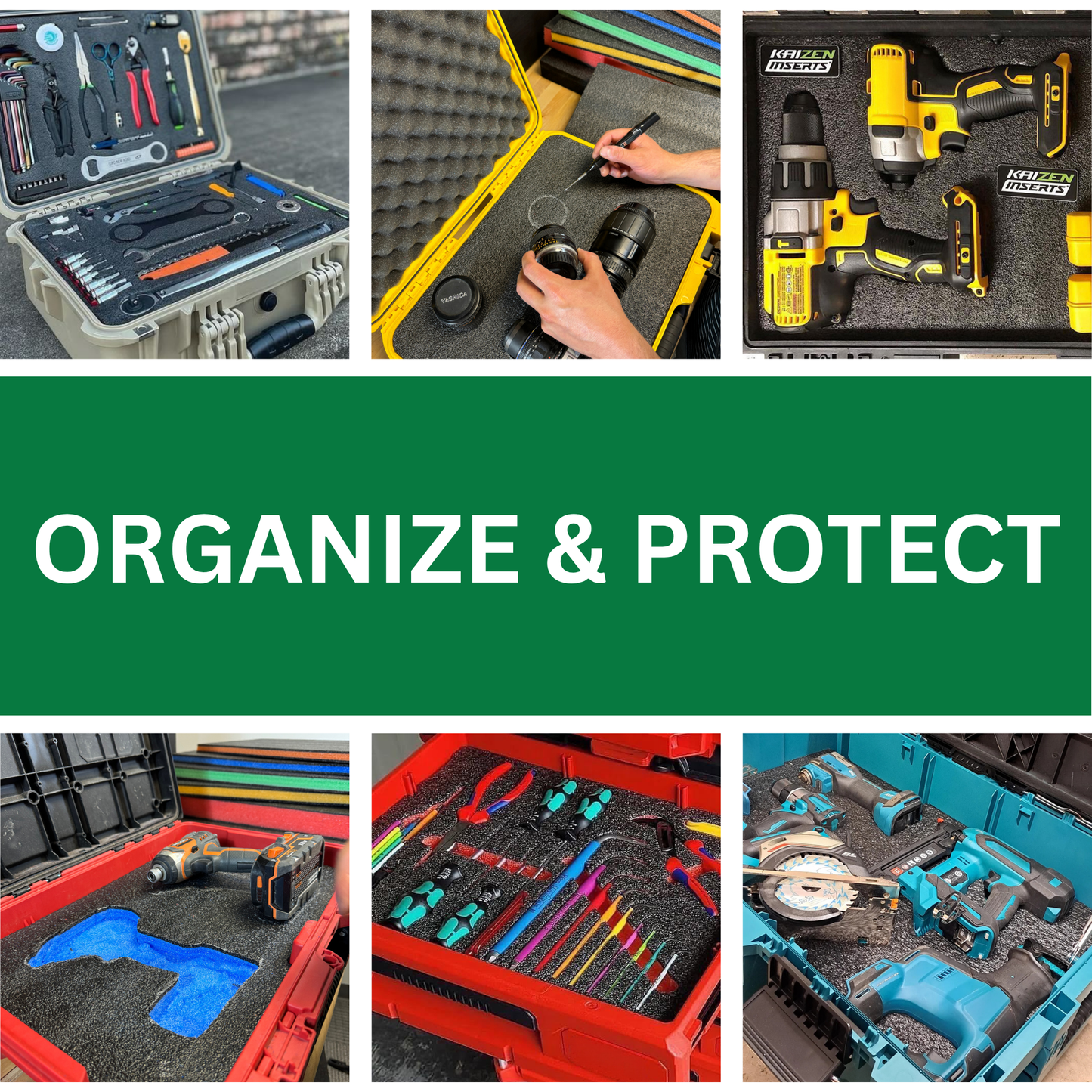 Apache 1800 Waterproof Protective Case Kaizen Inserts