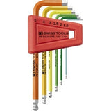 PB 212 H-10 RB Rainbow Key L-Wrenche Set in a Holder