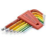 PB 212 H-10 RB Rainbow Key L-Wrenche Set in a Holder