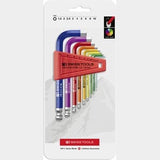 PB 212 H-10 RB Rainbow Key L-Wrenche Set in a Holder