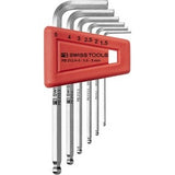 PB 212 H Key L-wrenches with ball point, set in a practical plastic holder